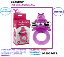 anillo vibrador de oso cockring vibe